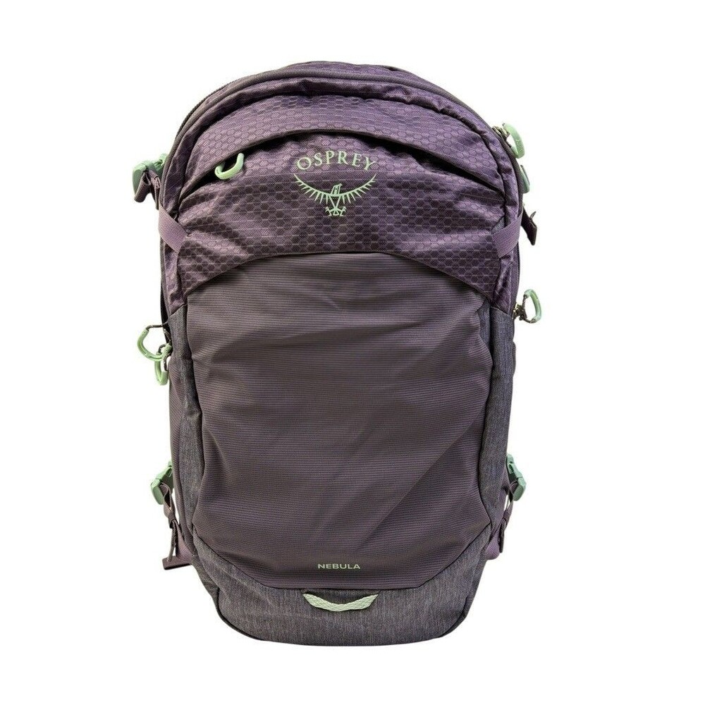 Osprey Nebula 32L Laptop Backpack Graphite Purple Heather TSA Travel Hiking